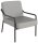 medso powered by PAPERFLOW Sessel MEDSO M grau schwarz Kunstleder 58,0 x 74,3 x 73,6 cm, 1 St.