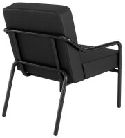 medso powered by PAPERFLOW Sessel MEDSO M schwarz Kunstleder 58,0 x 74,3 x 73,6 cm, 1 St.