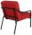 medso powered by PAPERFLOW Sessel MEDSO M rot schwarz Kunstleder 58,0 x 74,3 x 73,6 cm, 1 St.