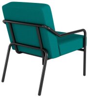 medso powered by PAPERFLOW Sessel MEDSO M blau schwarz Kunststoff 58,0 x 74,3 x 73,6 cm, 1 St.