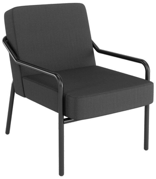 medso powered by PAPERFLOW Sessel MEDSO M anthrazit schwarz Kunststoff 58,0 x 74,3 x 73,6 cm, 1 St.