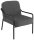 medso powered by PAPERFLOW Sessel MEDSO M Rund anthrazit schwarz Stoff 58,0 x 74,3 x 73,6 cm, 1 St.