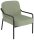 medso powered by PAPERFLOW Sessel MEDSO M Rund grün schwarz Stoff 58,0 x 74,3 x 73,6 cm, 1 St.