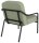 medso powered by PAPERFLOW Sessel MEDSO M Rund grün schwarz Stoff 58,0 x 74,3 x 73,6 cm, 1 St.
