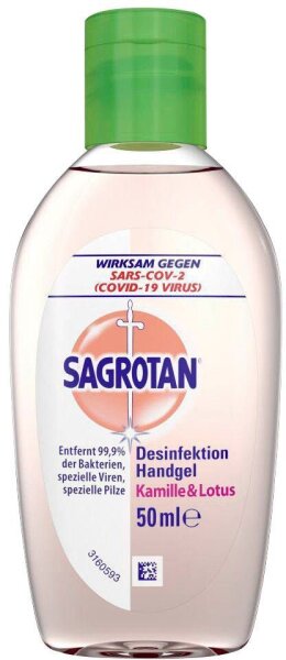 SAGROTAN® Healthy Touch Händedesinfektionsgel 50 ml