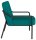 medso powered by PAPERFLOW Sessel MEDSO M Rund blau schwarz Kunststoff 58,0 x 74,3 x 73,6 cm, 1 St.