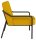 medso powered by PAPERFLOW Sessel MEDSO M Rund gelb schwarz Kunststoff 58,0 x 74,3 x 73,6 cm, 1 St.