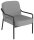 medso powered by PAPERFLOW Sessel MEDSO M Rund grau schwarz Kunststoff 58,0 x 74,3 x 73,6 cm, 1 St.