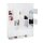 relaxdays Kleiderschrank, 10024527_49 weiß, transparent 180,0 x 46,5 x 234,0 cm, 1 St.
