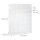 relaxdays Kleiderschrank, 10024527_49 weiß, transparent 180,0 x 46,5 x 234,0 cm, 1 St.