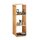 relaxdays Beistellregal braun 33,0 x 33,0 x 96,0 cm, 1 St.