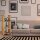 relaxdays Beistellregal braun 33,0 x 33,0 x 96,0 cm, 1 St.