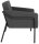 medso powered by PAPERFLOW Sessel MEDSO L anthrazit schwarz Stoff 75,0 x 74,3 x 73,6 cm, 1 St.