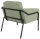 medso powered by PAPERFLOW Sessel MEDSO L grün schwarz Stoff 75,0 x 74,3 x 73,6 cm, 1 St.