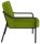 medso powered by PAPERFLOW Sessel MEDSO M Rund grün schwarz Kunststoff 58,0 x 74,3 x 73,6 cm, 1 St.
