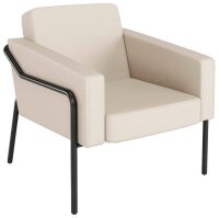 medso powered by PAPERFLOW Sessel MEDSO L creme schwarz...