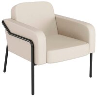 medso powered by PAPERFLOW Sessel MEDSO L Rund creme...