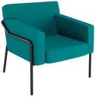 medso powered by PAPERFLOW Sessel MEDSO L blau schwarz...