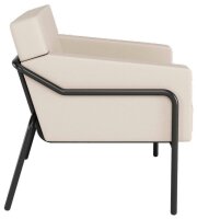 medso powered by PAPERFLOW Sessel MEDSO L creme schwarz...