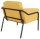 medso powered by PAPERFLOW Sessel MEDSO L gelb schwarz Stoff 75,0 x 74,3 x 73,6 cm, 1 St.