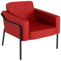 medso powered by PAPERFLOW Sessel MEDSO L rot schwarz...