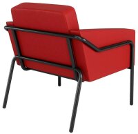 medso powered by PAPERFLOW Sessel MEDSO L rot schwarz...