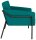 medso powered by PAPERFLOW Sessel MEDSO L blau schwarz Kunststoff 75,0 x 74,3 x 73,6 cm, 1 St.