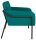 medso powered by PAPERFLOW Sessel MEDSO L Rund blau schwarz Kunststoff 75,0 x 74,3 x 73,6 cm, 1 St.