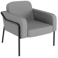 medso powered by PAPERFLOW Sessel MEDSO L Rund grau...
