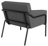 medso powered by PAPERFLOW Sessel MEDSO L anthrazit schwarz Stoff 75,0 x 74,3 x 73,6 cm, 1 St.