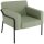 medso powered by PAPERFLOW Sessel MEDSO L grün schwarz Stoff 75,0 x 74,3 x 73,6 cm, 1 St.
