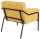 medso powered by PAPERFLOW Sessel MEDSO L gelb schwarz Stoff 75,0 x 74,3 x 73,6 cm, 1 St.