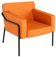 medso powered by PAPERFLOW Sessel MEDSO L orange schwarz...