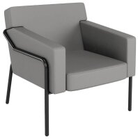 medso powered by PAPERFLOW Sessel MEDSO L grau schwarz...