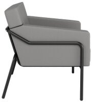 medso powered by PAPERFLOW Sessel MEDSO L grau schwarz...