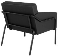 medso powered by PAPERFLOW Sessel MEDSO L schwarz Kunstleder 75,0 x 74,3 x 73,6 cm, 1 St.