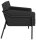medso powered by PAPERFLOW Sessel MEDSO L schwarz Kunstleder 75,0 x 74,3 x 73,6 cm, 1 St.