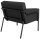 medso powered by PAPERFLOW Sessel MEDSO L schwarz Kunstleder 75,0 x 74,3 x 73,6 cm, 1 St.