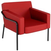 medso powered by PAPERFLOW Sessel MEDSO L rot schwarz...