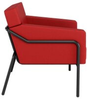 medso powered by PAPERFLOW Sessel MEDSO L rot schwarz...