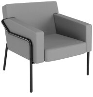 medso powered by PAPERFLOW Sessel MEDSO L grau schwarz...
