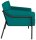 medso powered by PAPERFLOW Sessel MEDSO L blau schwarz Kunststoff 75,0 x 74,3 x 73,6 cm, 1 St.