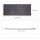 relaxdays Fußmatte schwarz/grau 80,0 x 200,0 cm
