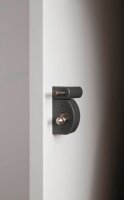 MÖBELPARTNER Spind Locked weiß 159251, 1 Schließfach 45,4 x 40,7 x 92,6 cm