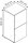 MÖBELPARTNER Spind Locked anthrazit 159254, 2 Schließfächer 45,4 x 40,7 x 92,6 cm