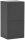 MÖBELPARTNER Spind Locked anthrazit 159254, 2 Schließfächer 45,4 x 40,7 x 92,6 cm