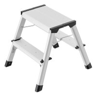 Hailo Klapptritt D60 StandardLine silber 2 Stufen, H:...