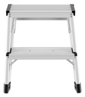 Hailo Klapptritt D60 StandardLine silber 2 Stufen, H:...