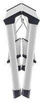 Hailo Klapptritt D60 StandardLine silber 2 Stufen, H: 40,0 cm