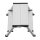 Hailo Klapptritt D60 StandardLine silber 2 Stufen, H: 40,0 cm